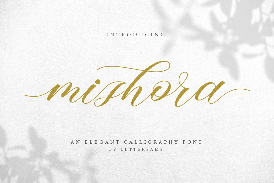 Mishora Script Font