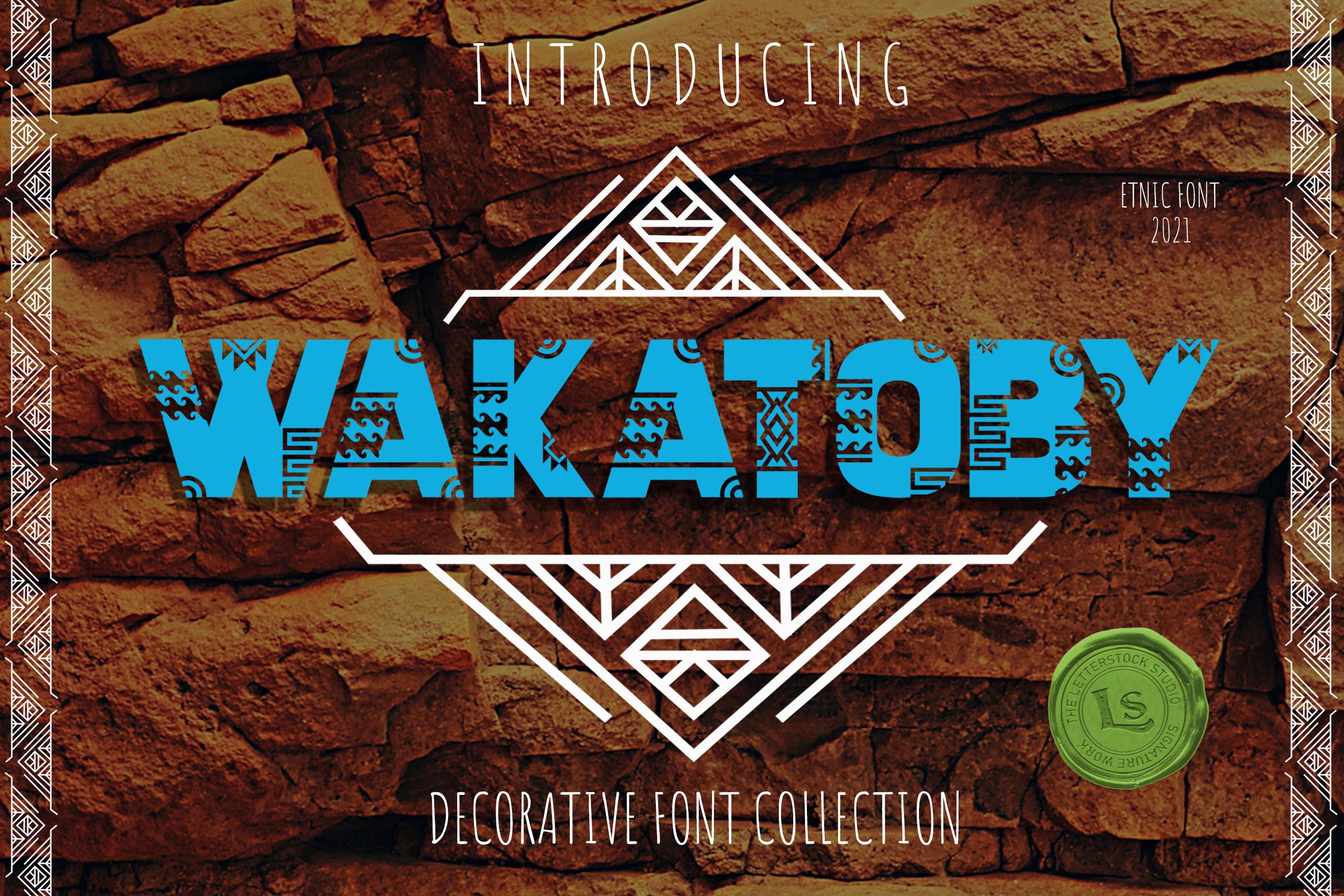 Wakatoby Font