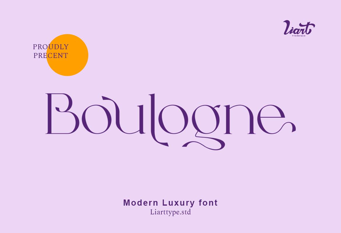 Boulogne Font