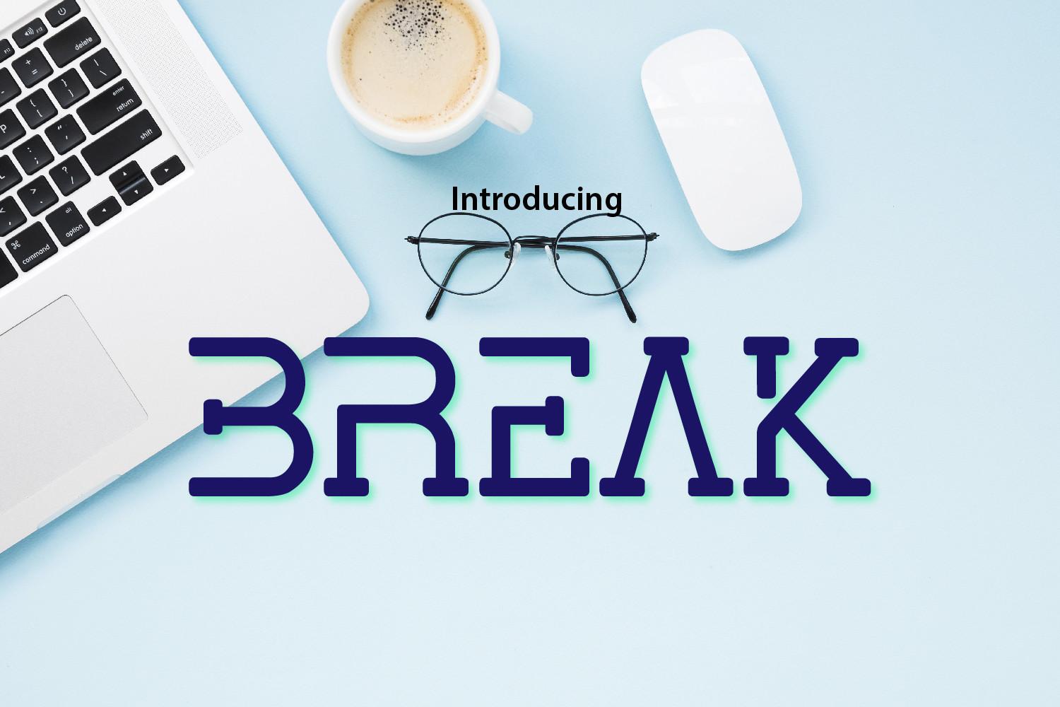 Break Font