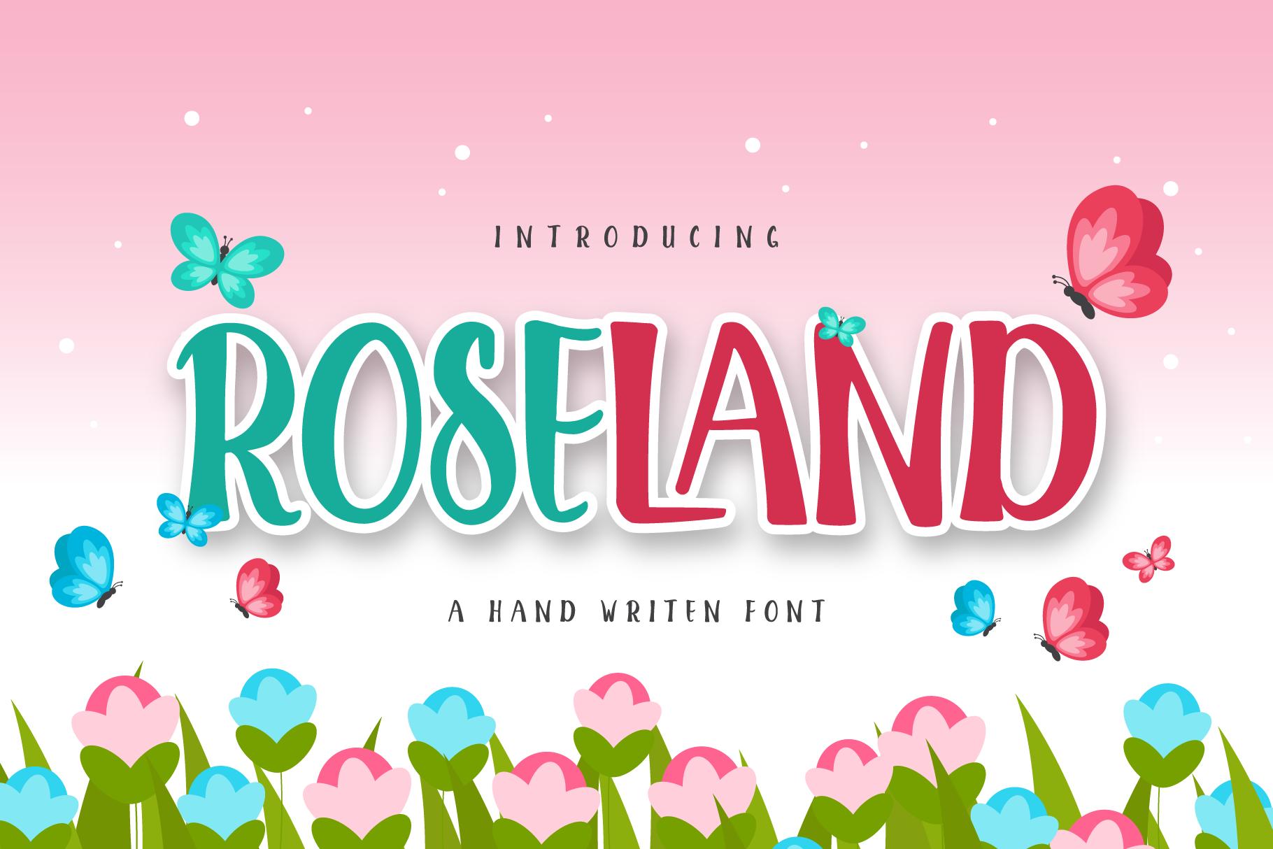 Roseland Font