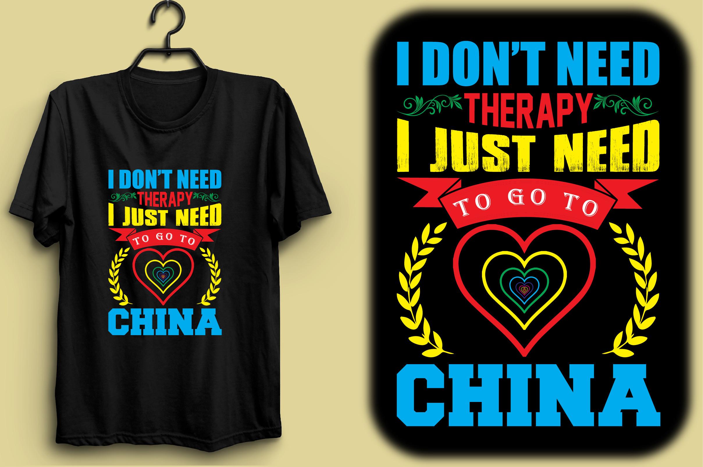 I Don’t Need Therapy I Just Need to Go Tt China
