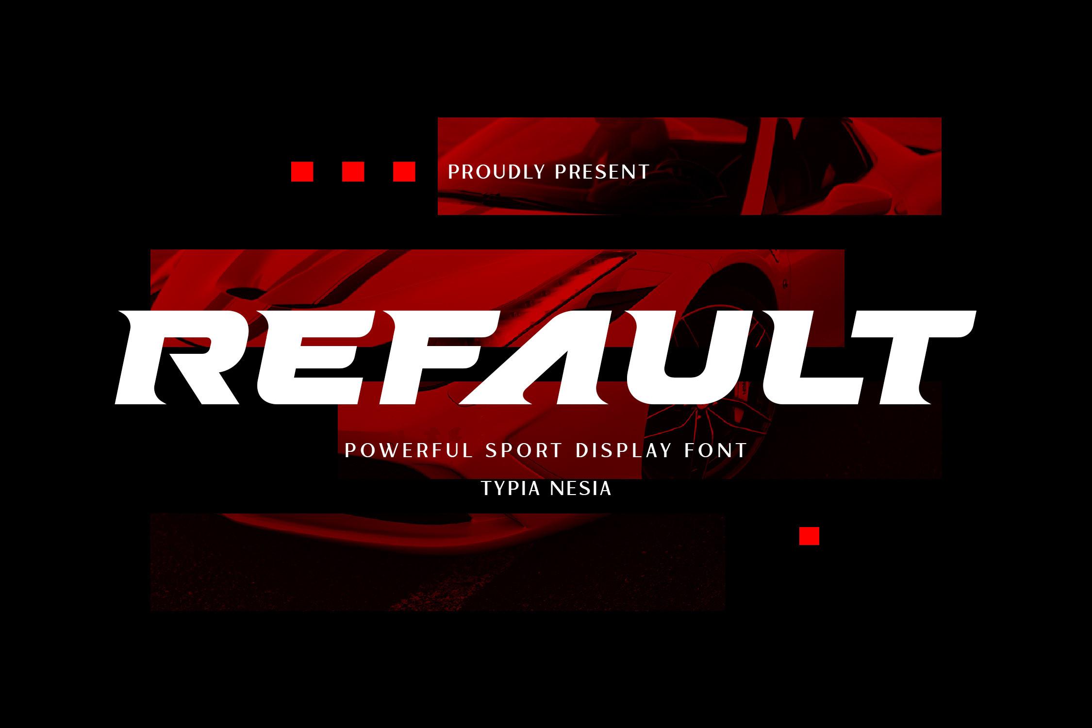 Refault Font