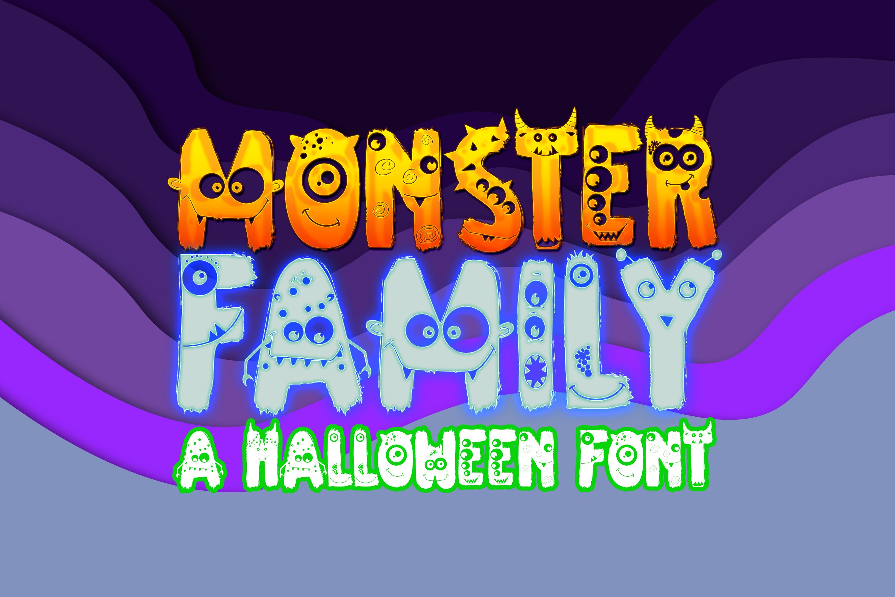 Monster Family Font