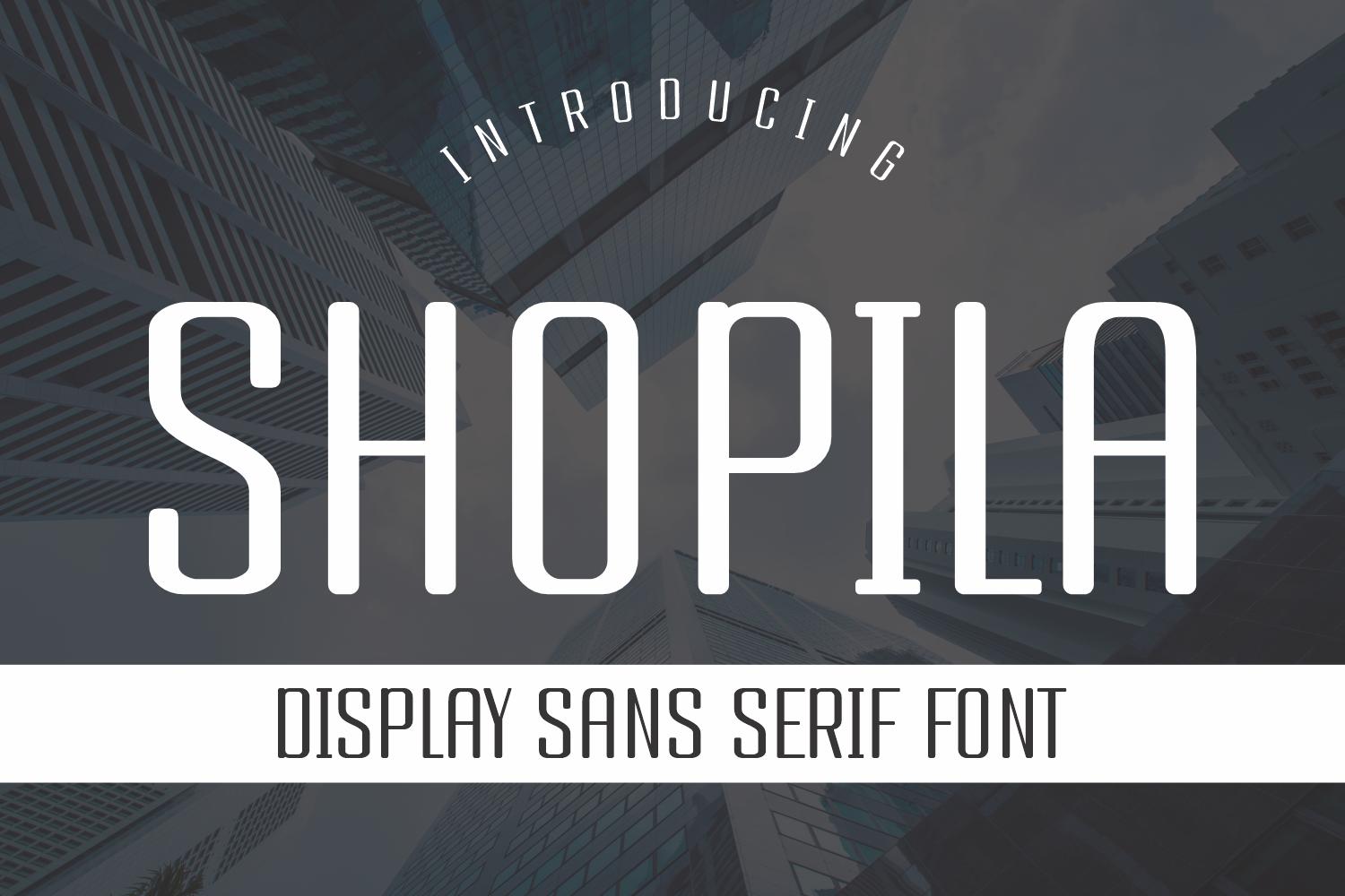 Shopila Font
