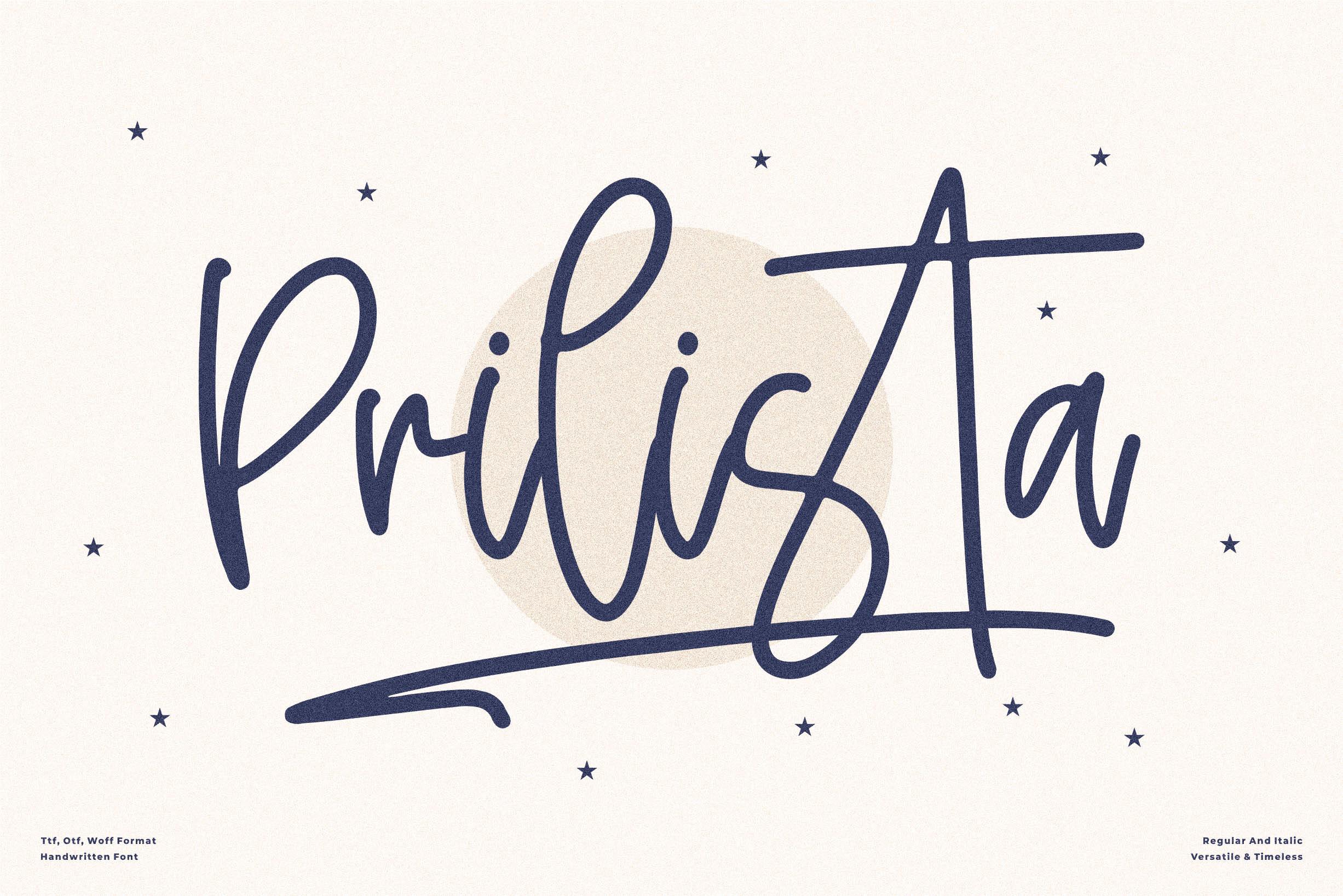Prilista Font