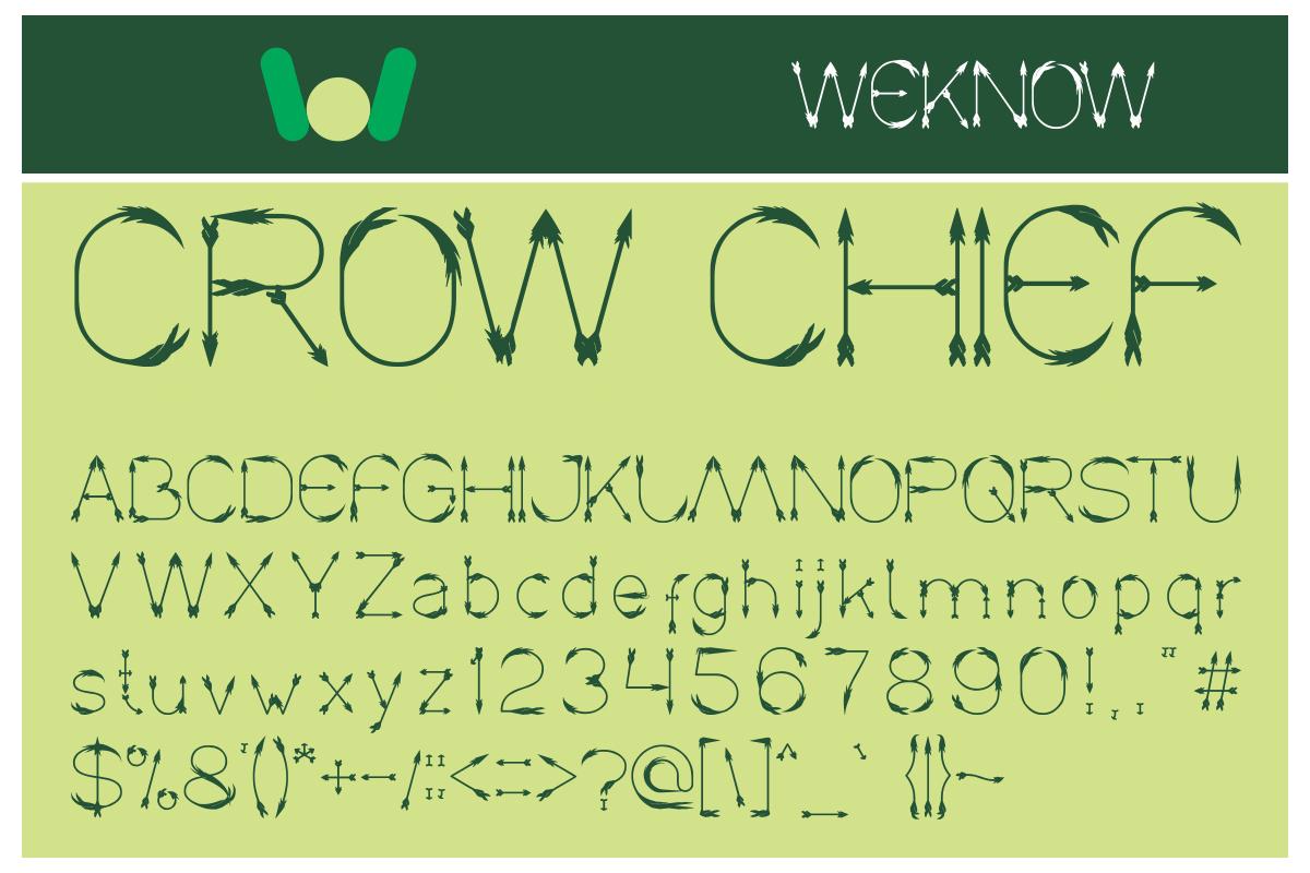 Crow Chief Font
