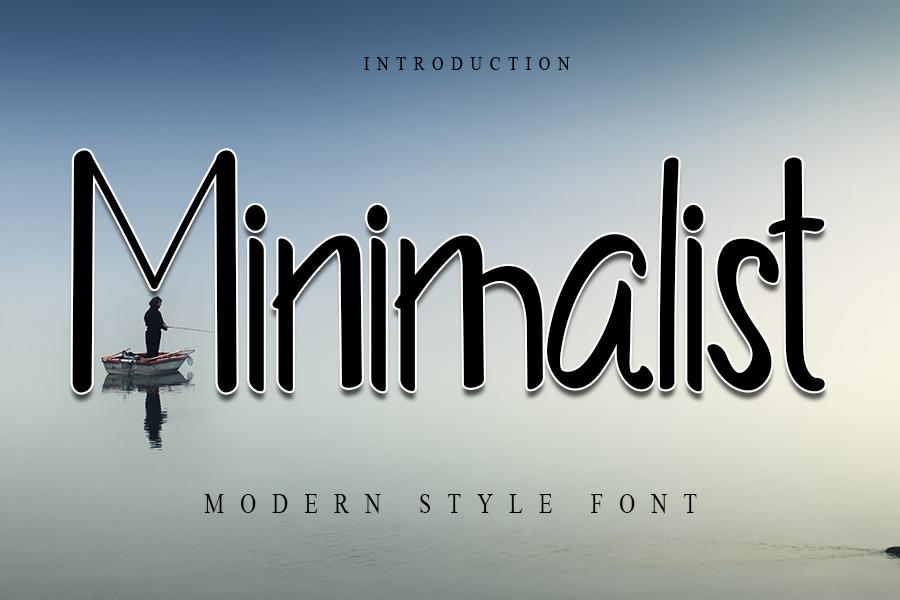 Minimalist Font