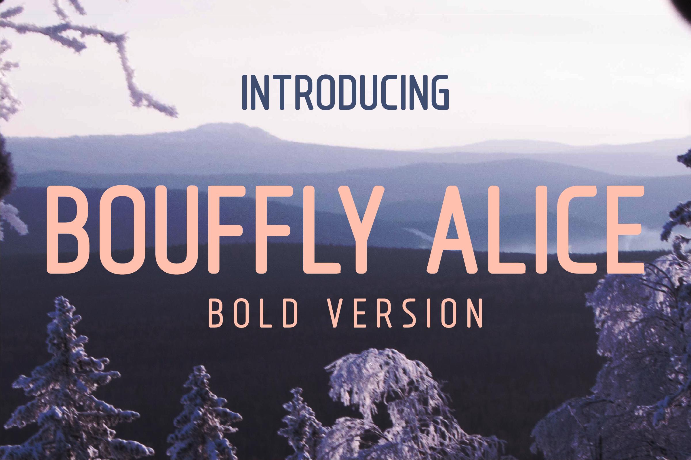 Bouffly Alice Bold Font