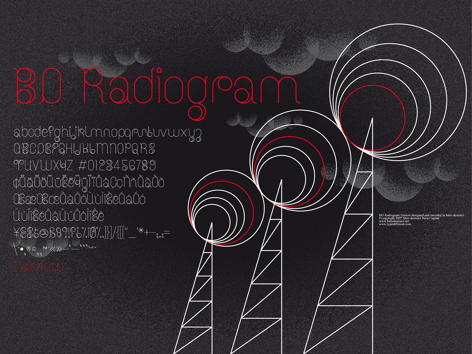 BD Radiogram Font