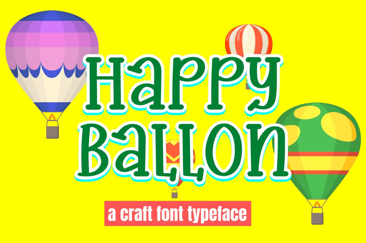 Happy Ballon Font