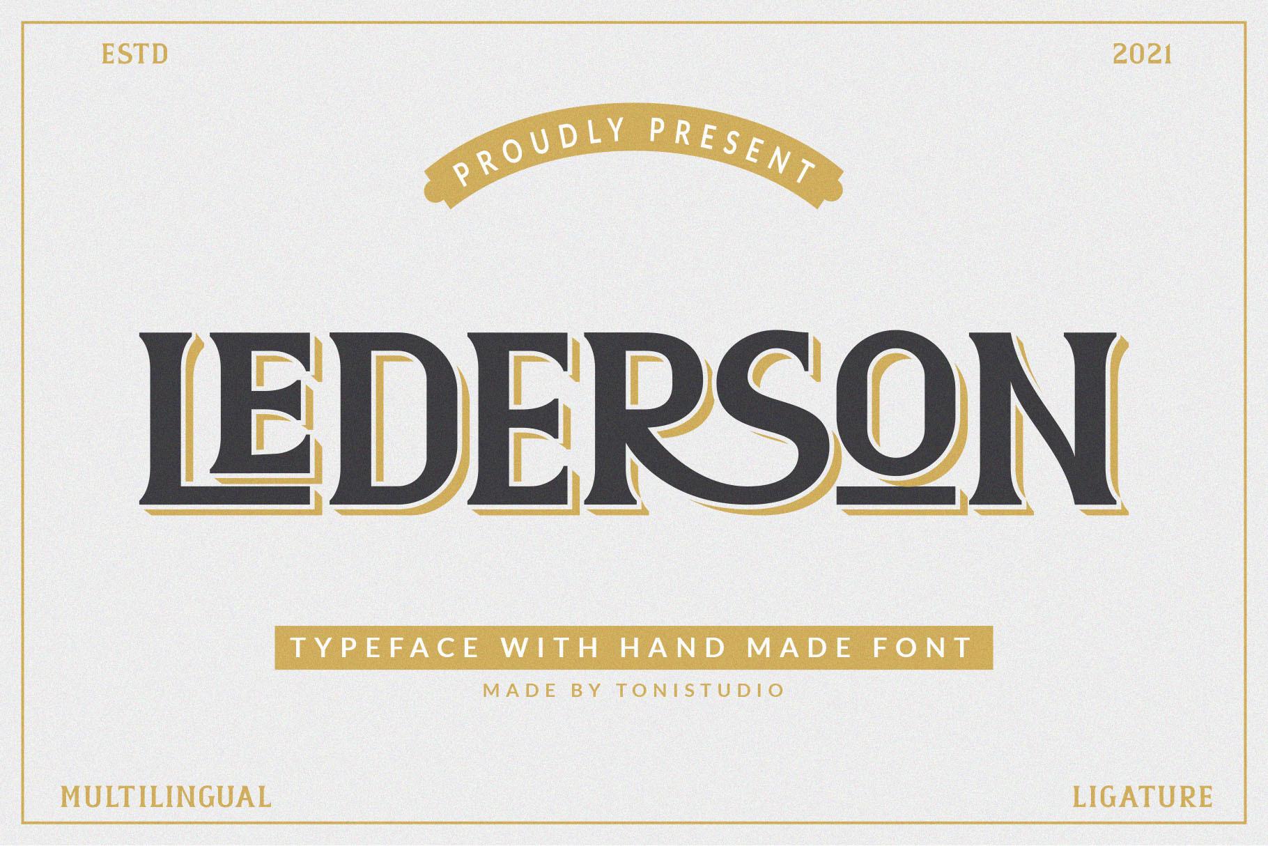 Lederson Font