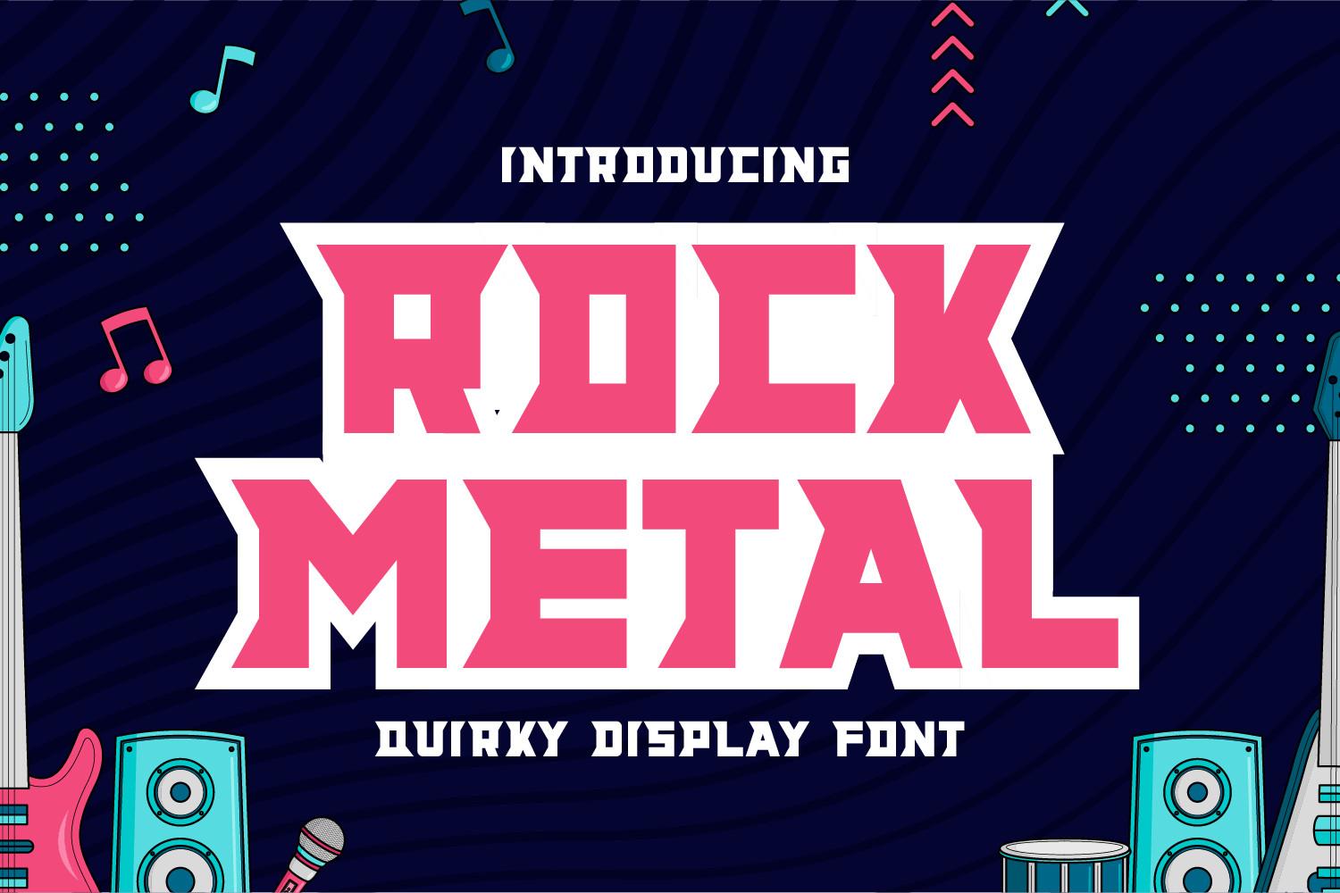 Rock Metal Font