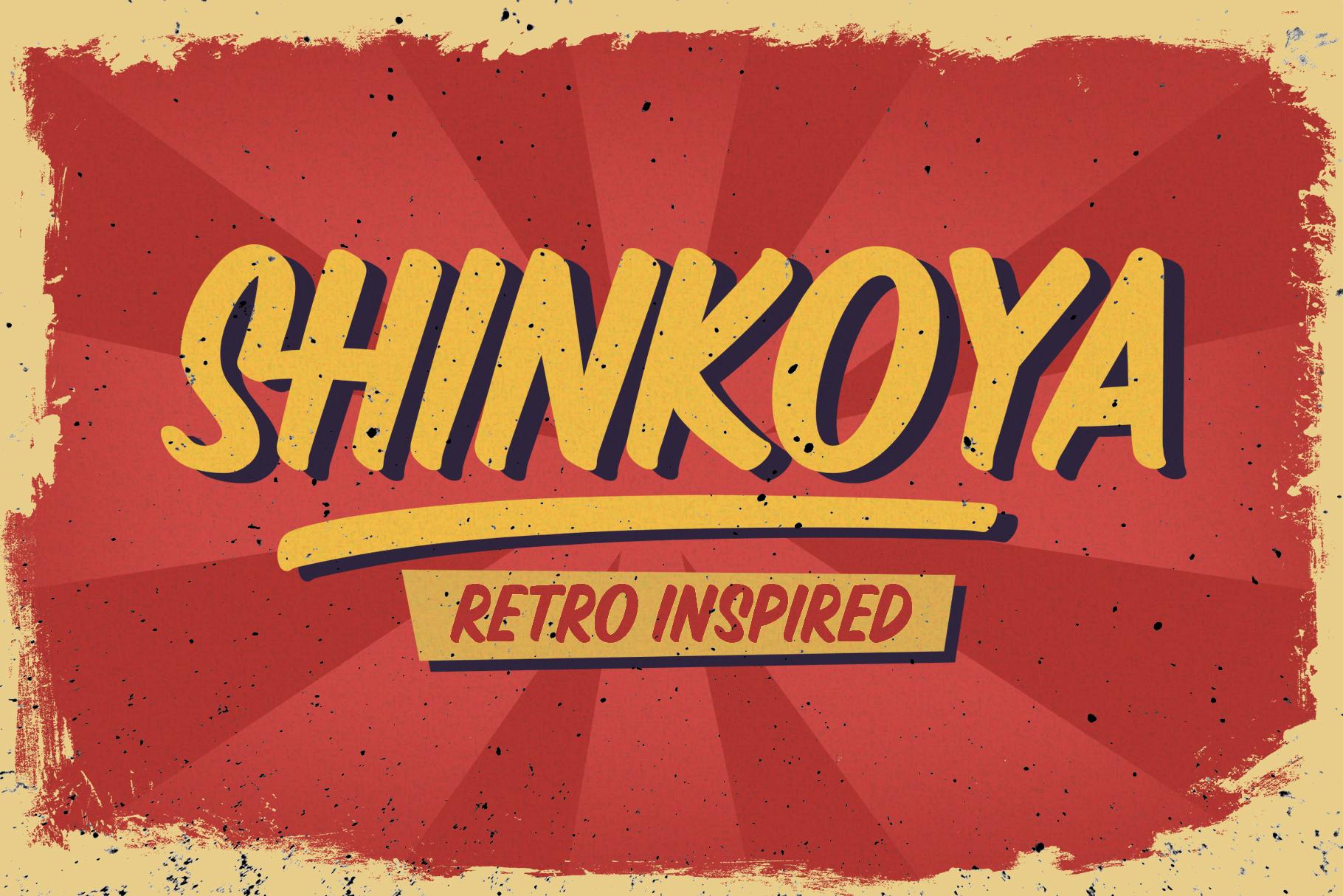 Shinkoya Font