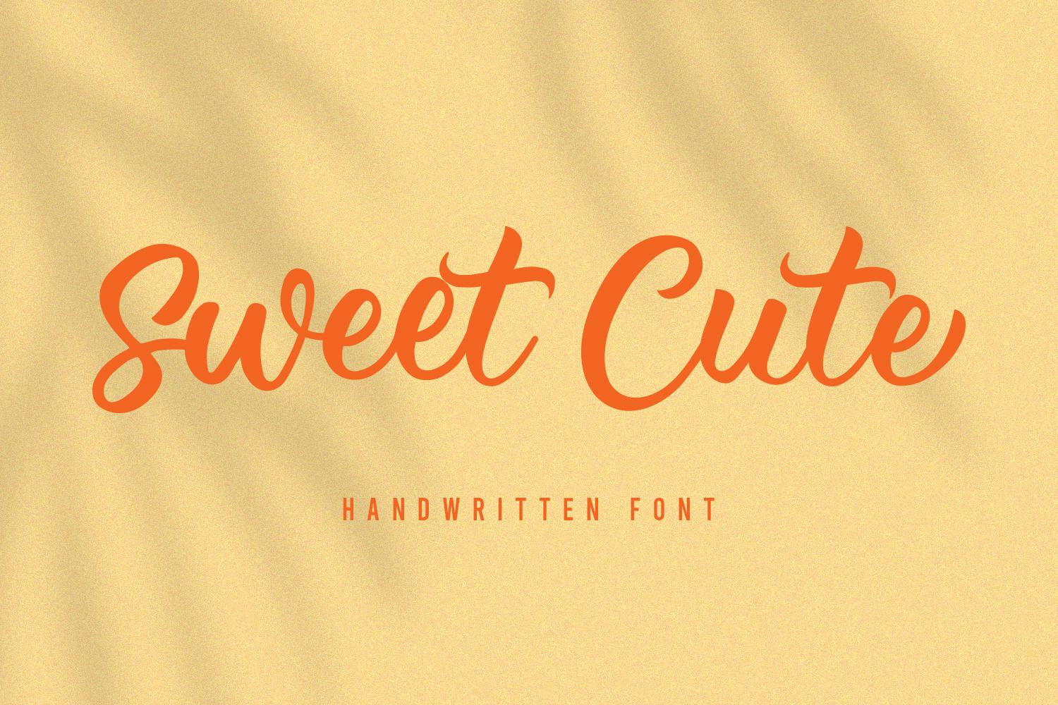 Sweet Cute Font