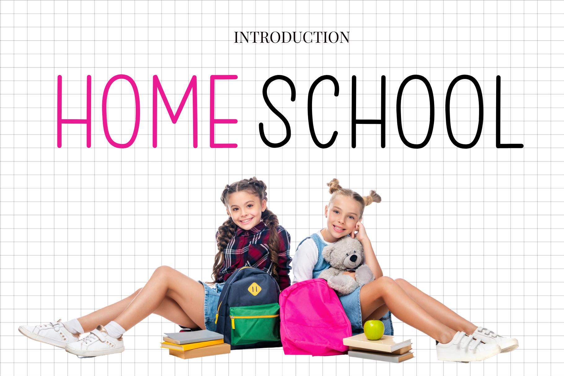 Home School Font