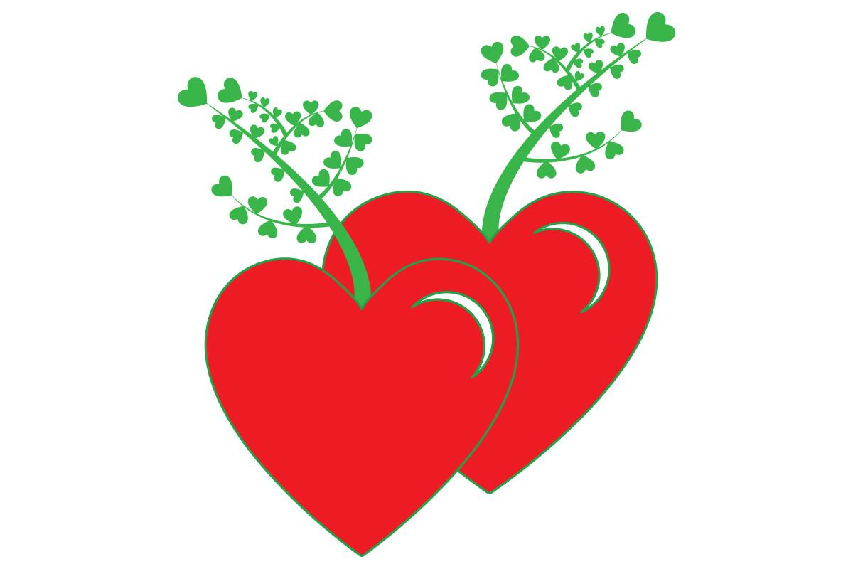 Love Tree Vector