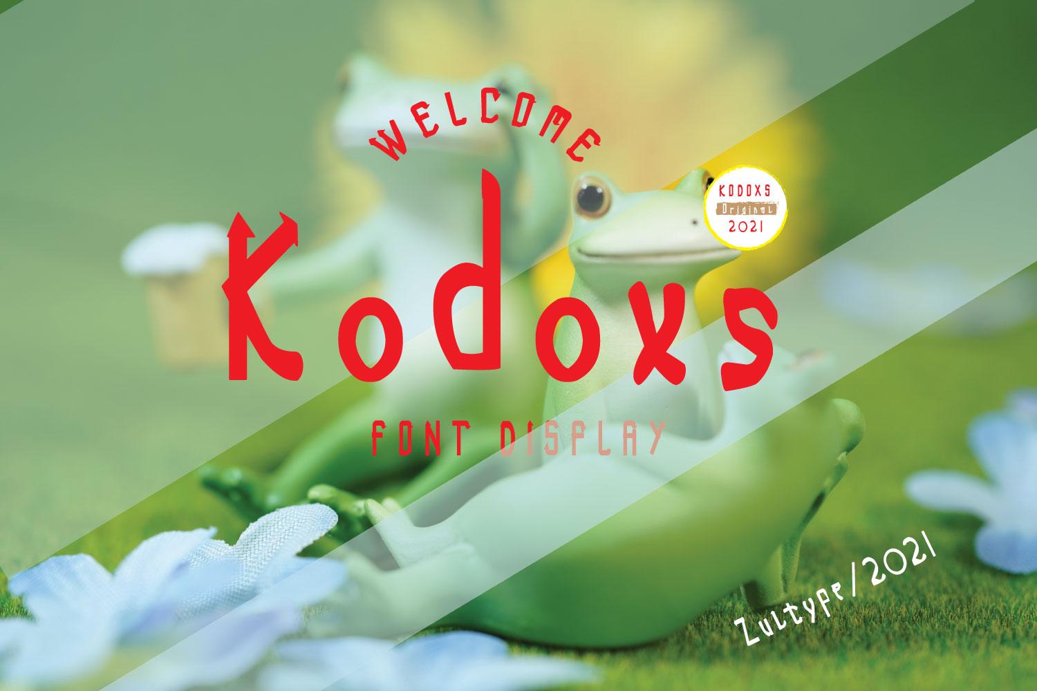 Kodoxs Font
