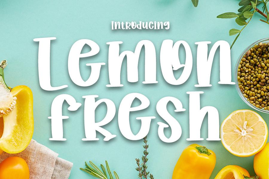 Lemon Fresh Font
