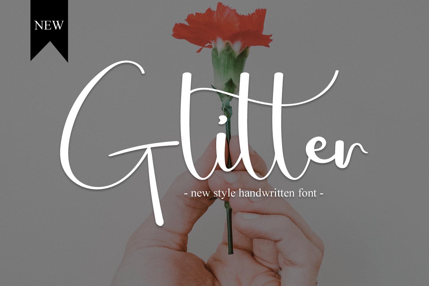 Glitter Font