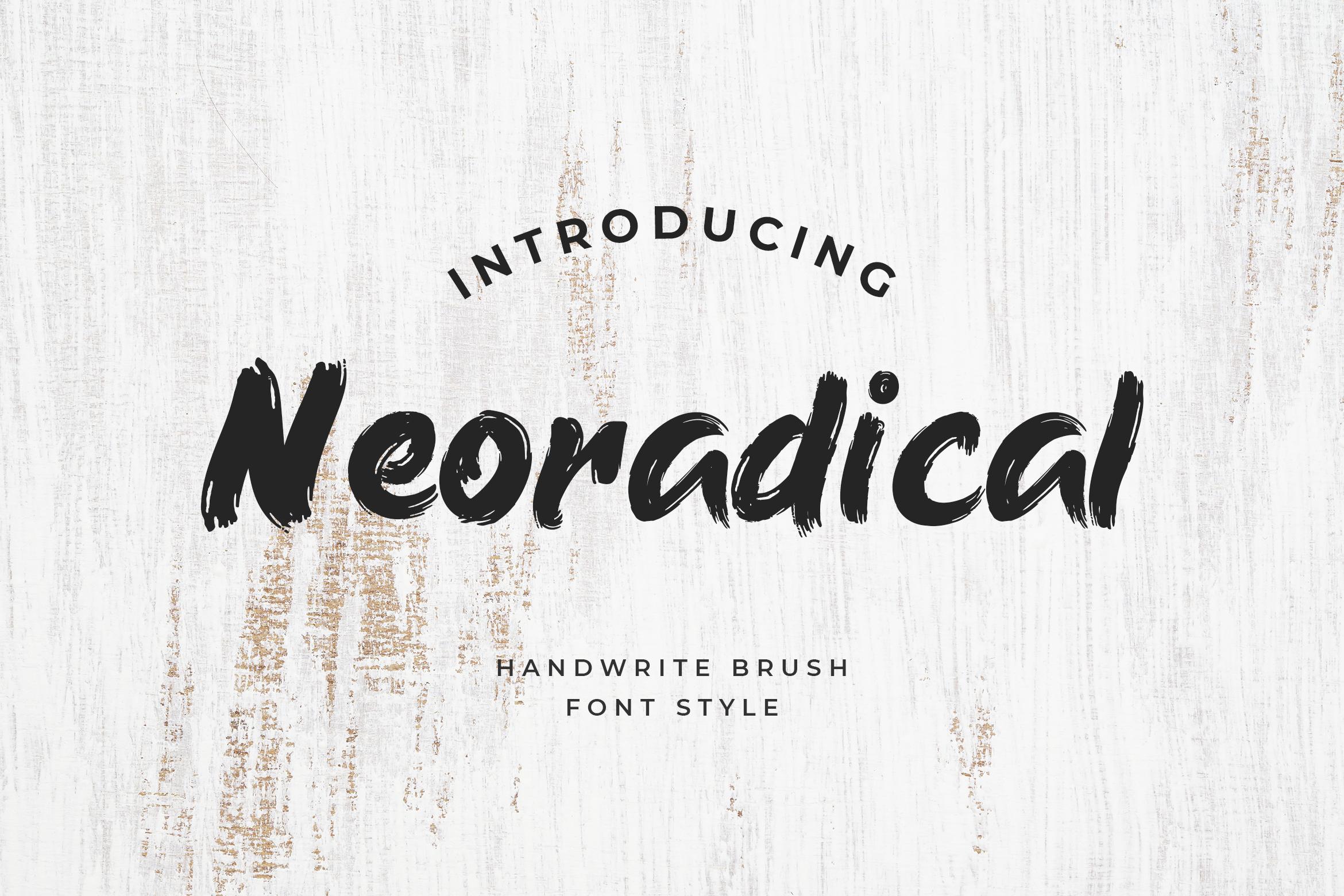 Neoradical Font