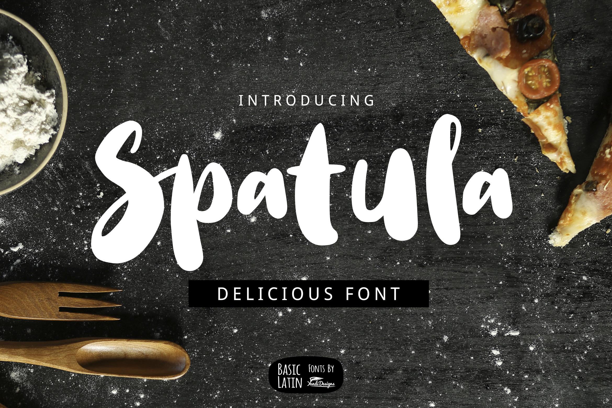Spatula Font