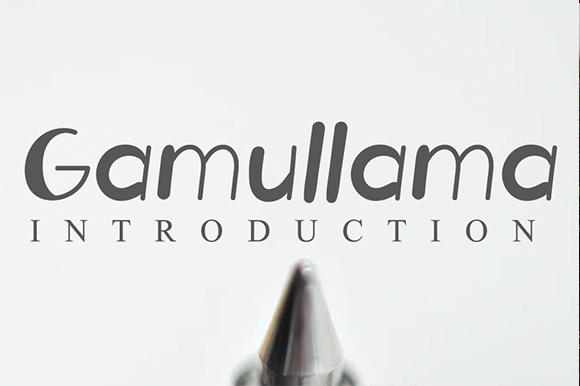 Gamullama Font