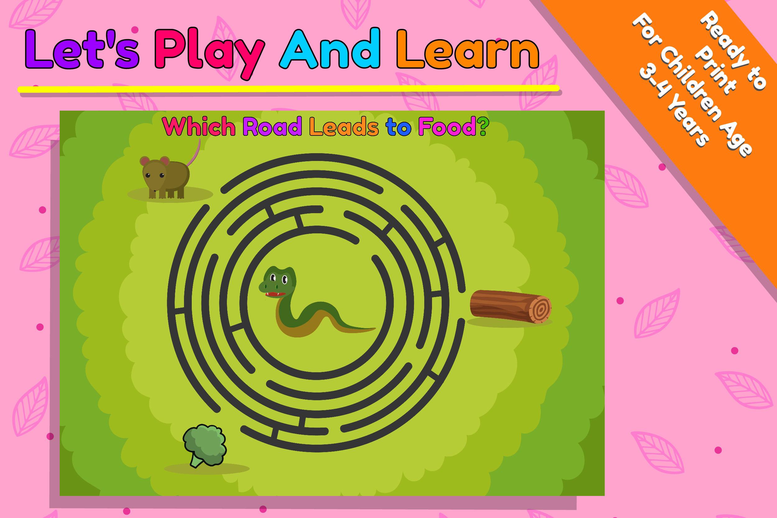 Teaching Material Labyrinth - Snake
