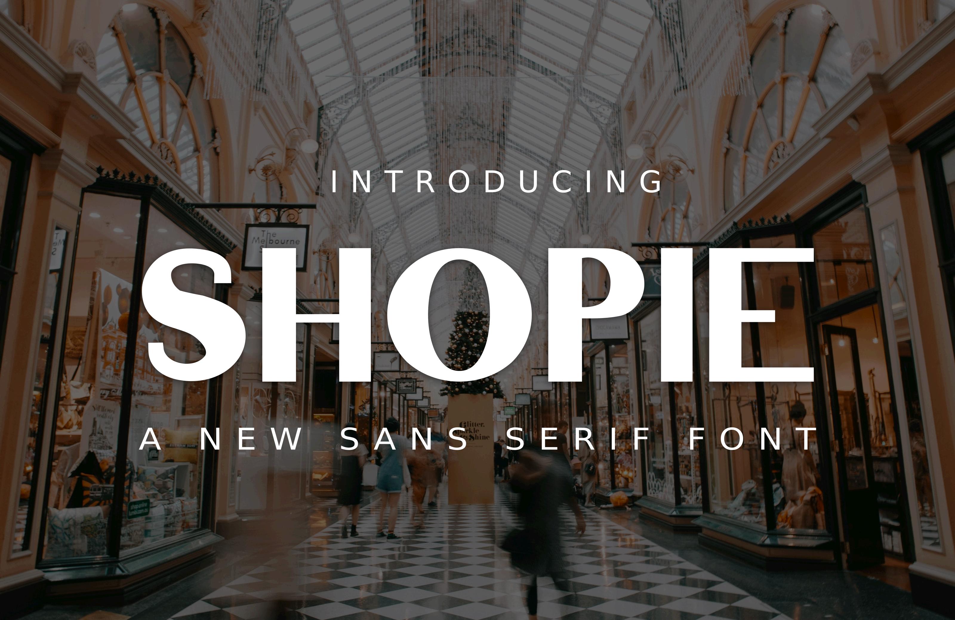 Shopie Font