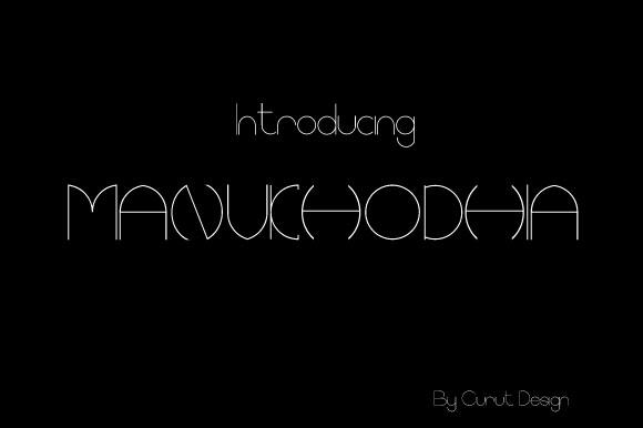 Manukhodia Font