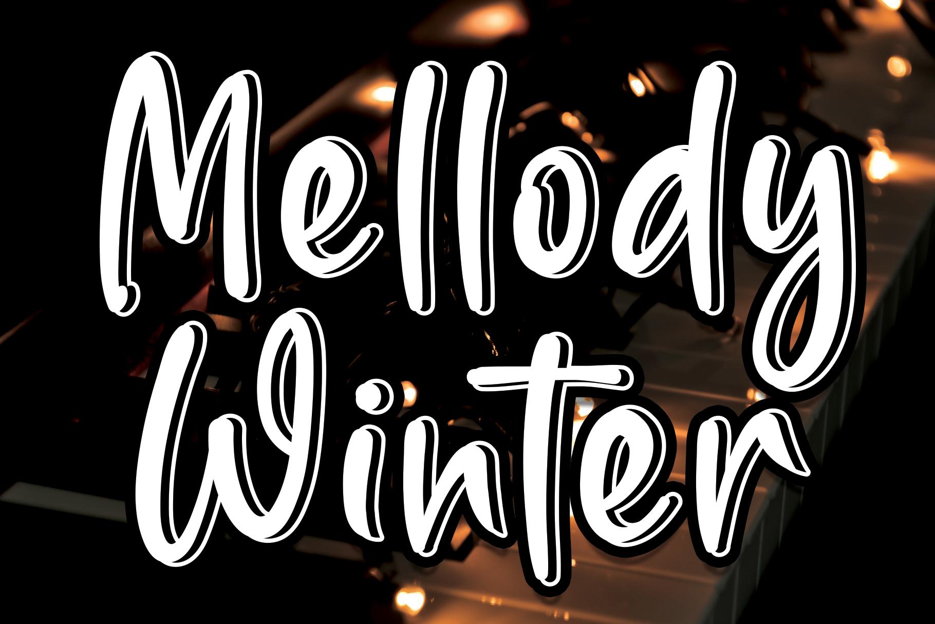 Mellody Winter Font