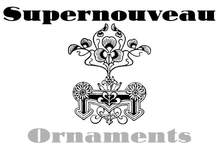 Supernouveau Font