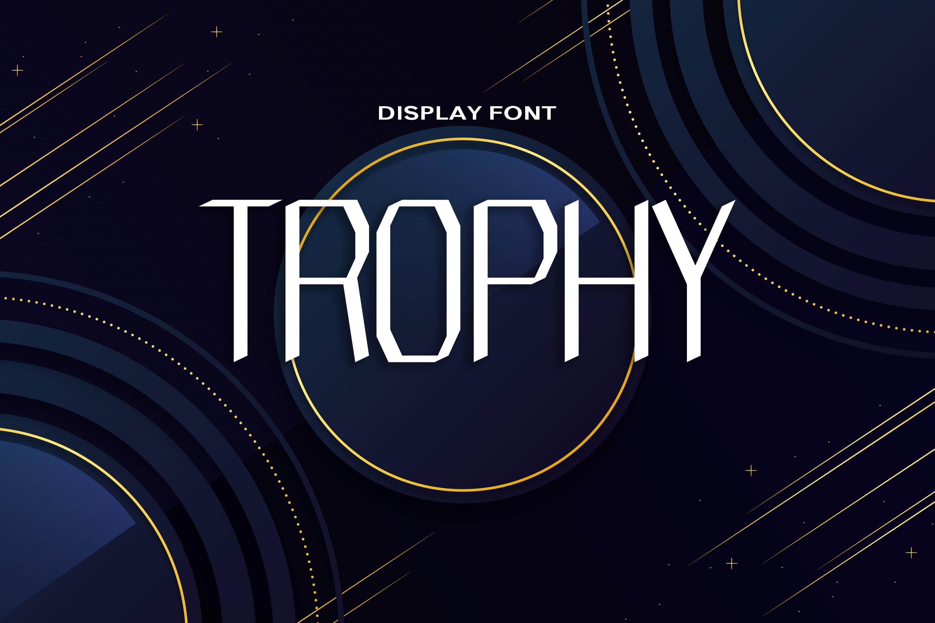 Trophy Font