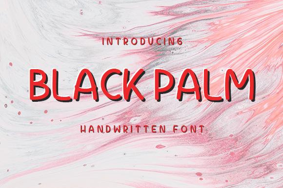 Black Palm Font