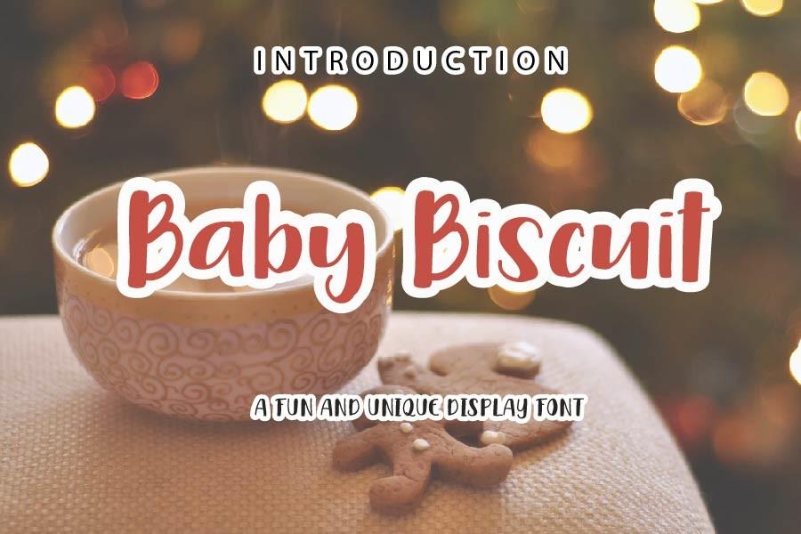Baby Biscuit Font