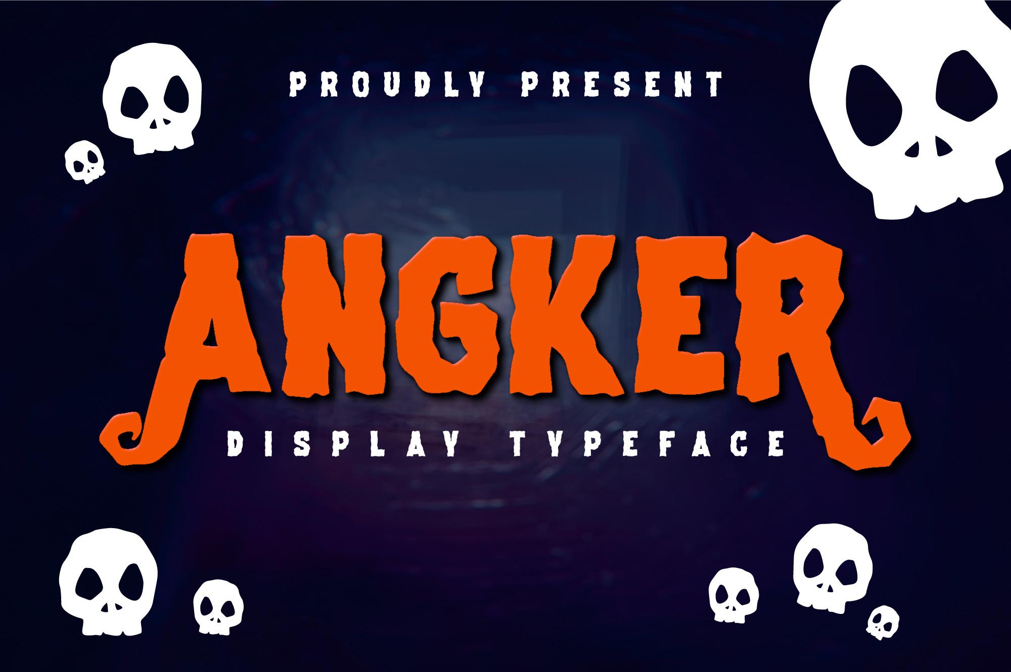 Angker Font