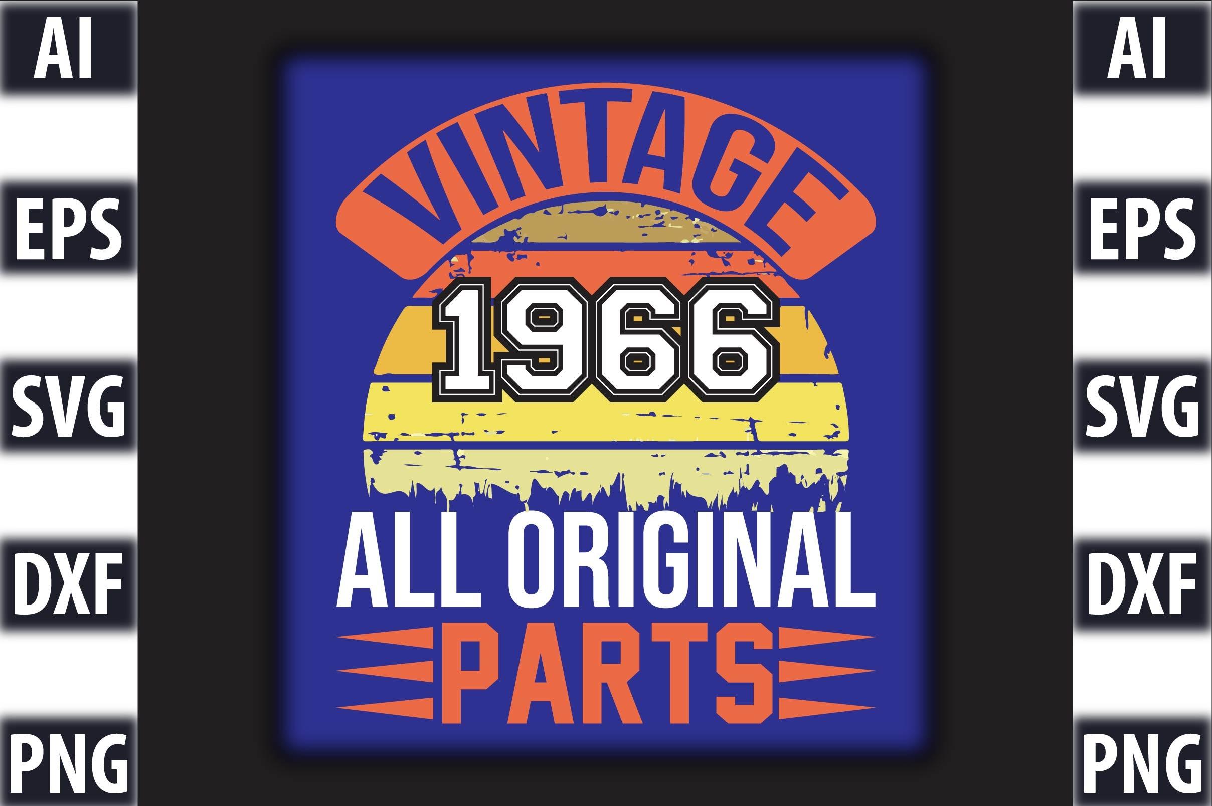 Vintage 1966 All Original Parts