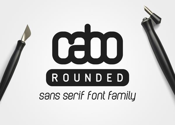 Cabo Rounded Family Font