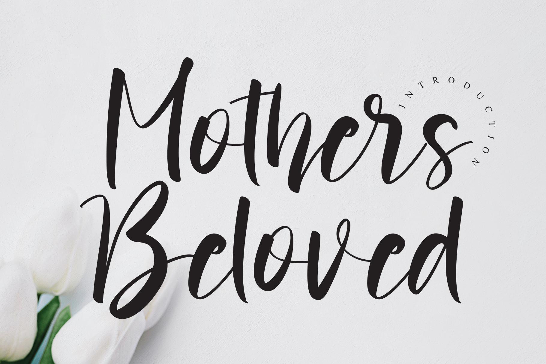 Mothers Beloved Font