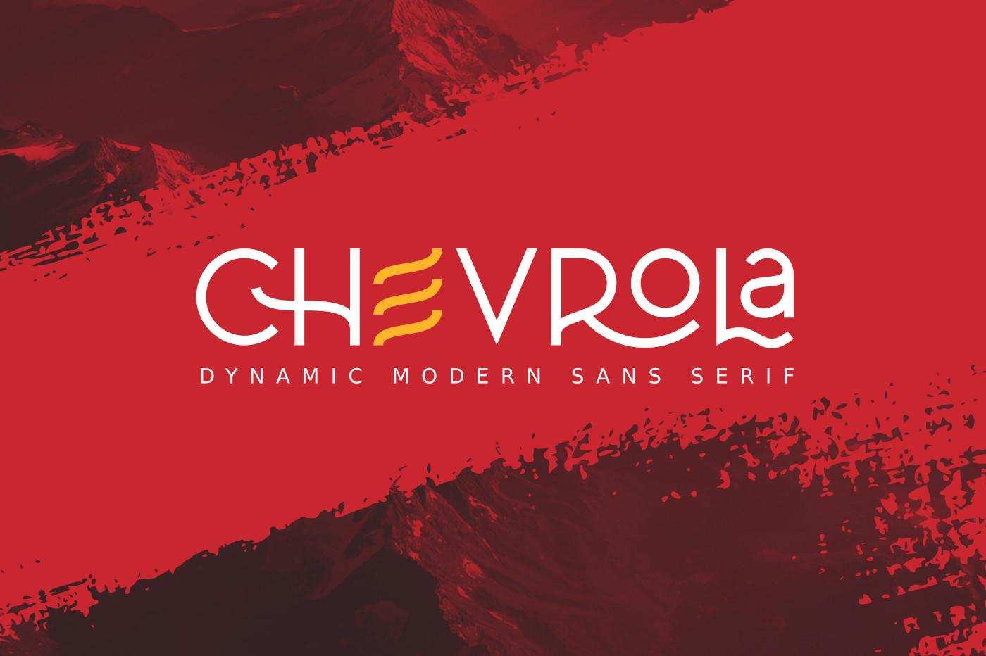 AL Chevrola Font
