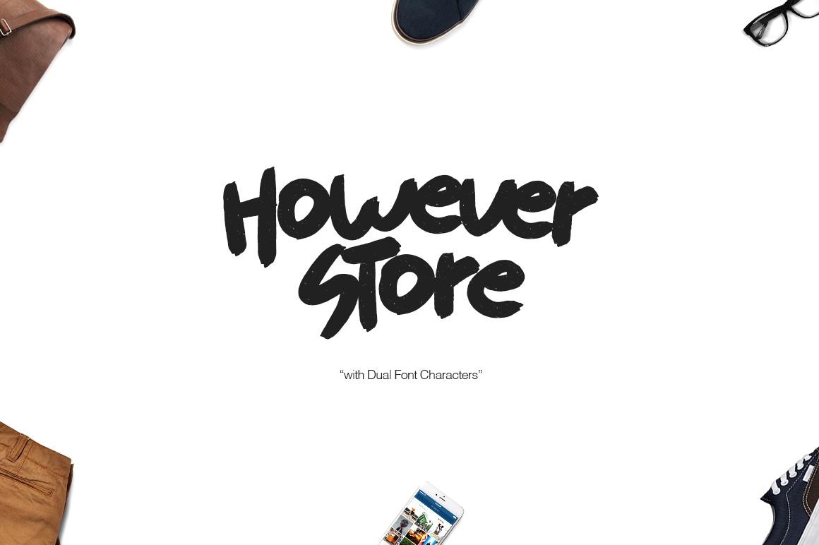 However Store Font