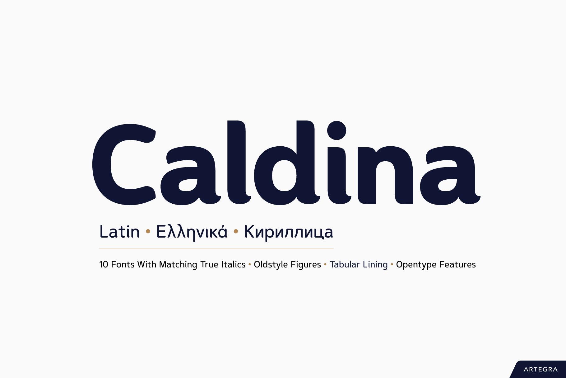 Caldina Font
