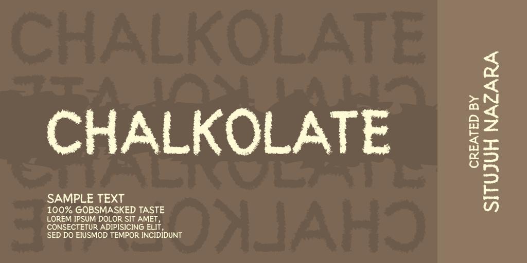 Chalkolate Font