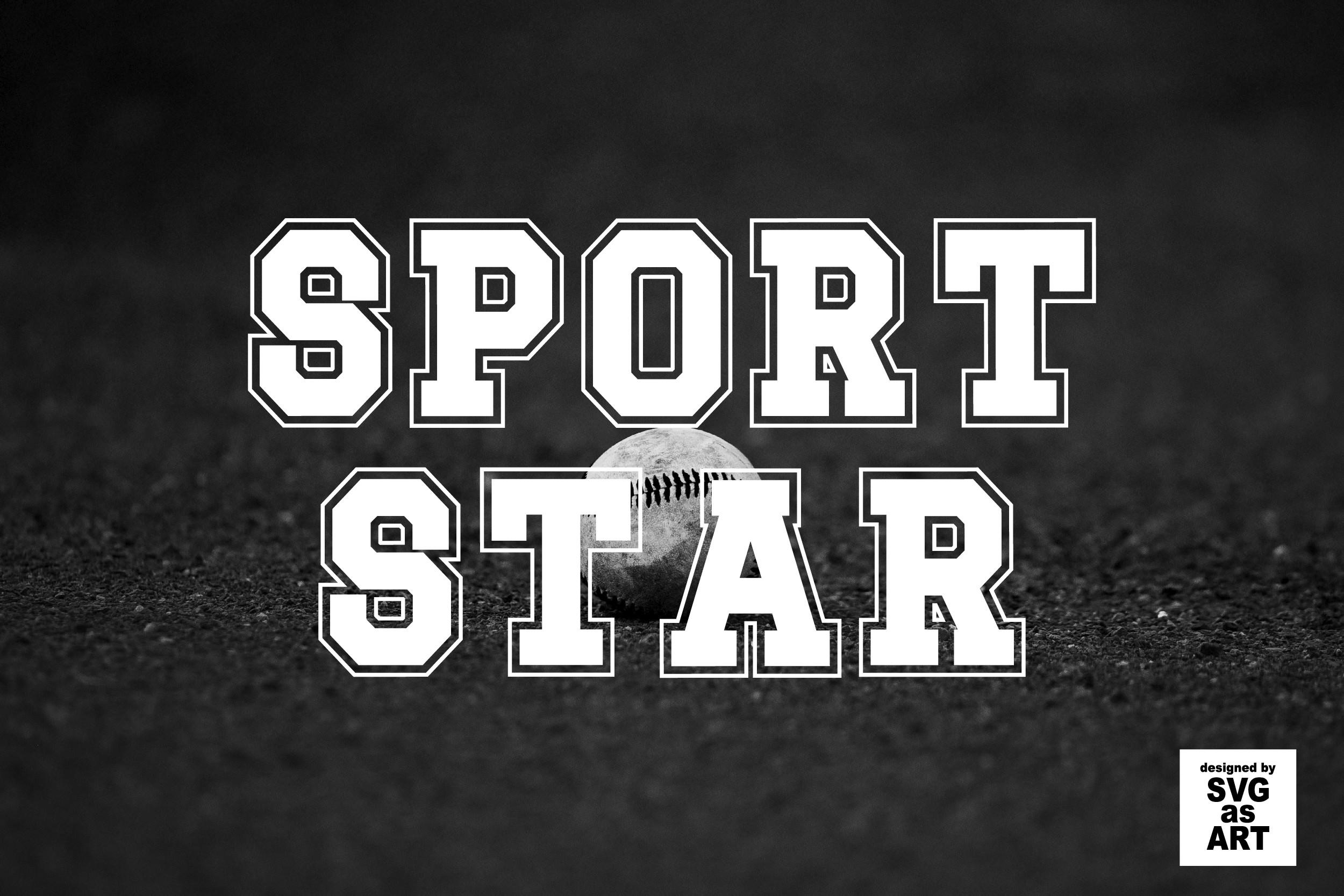 Sport Star Font