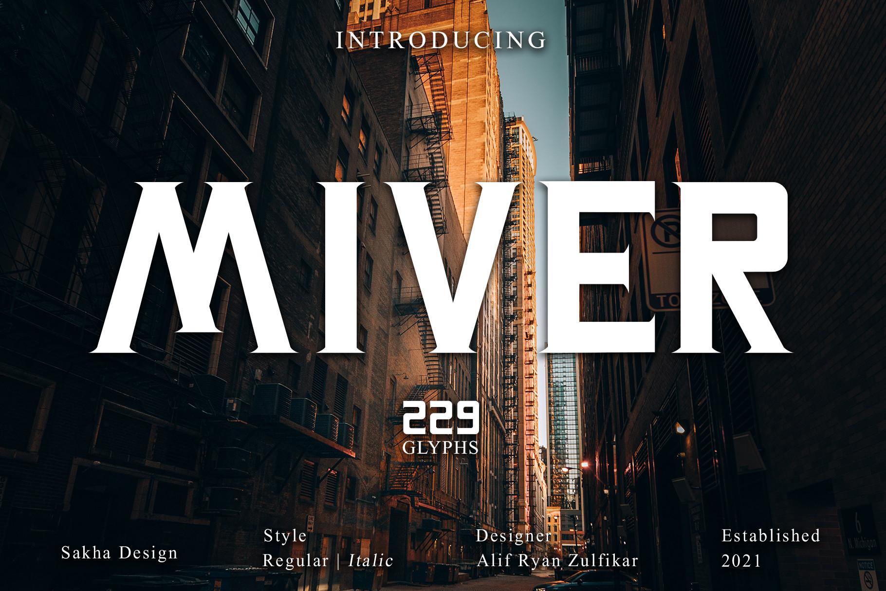 Miver Font