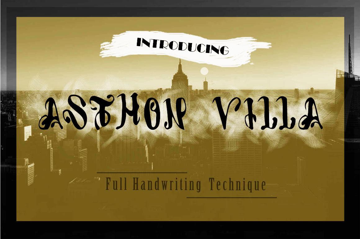 Asthon Villa Font