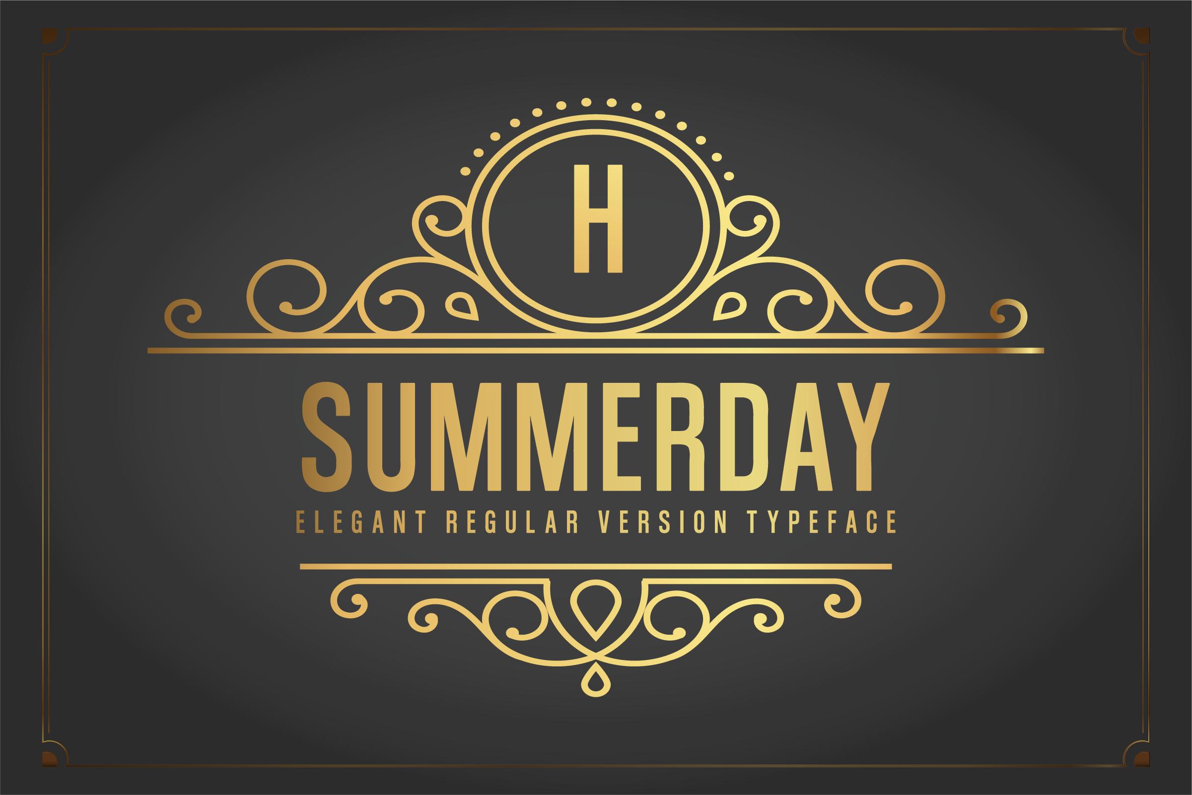 Summerday Font