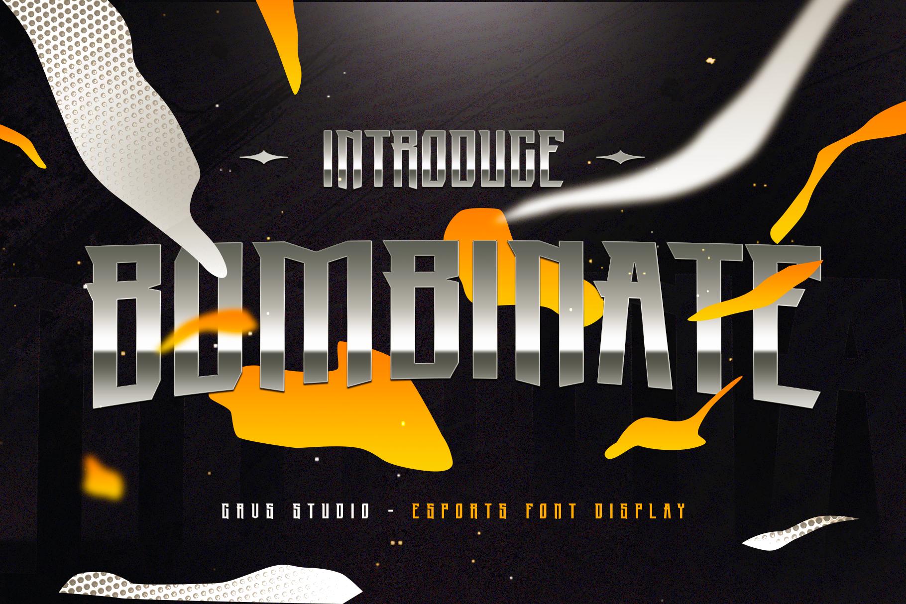 Bombinate Font