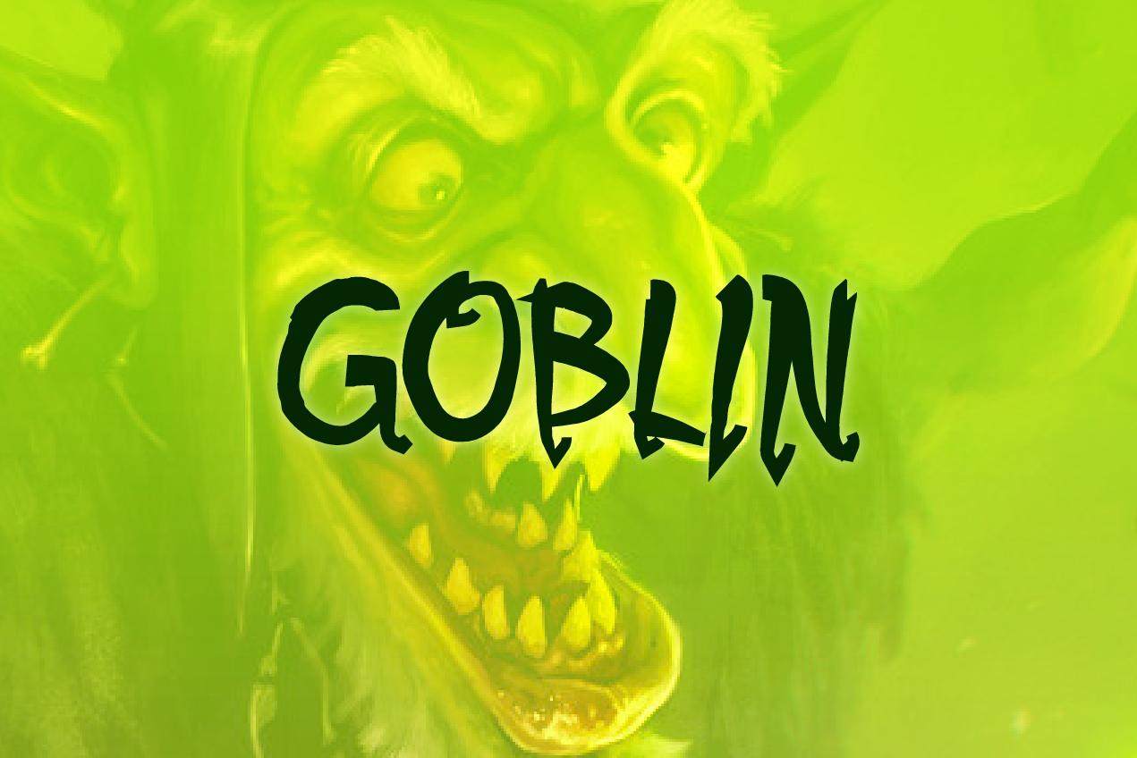 Goblin Font