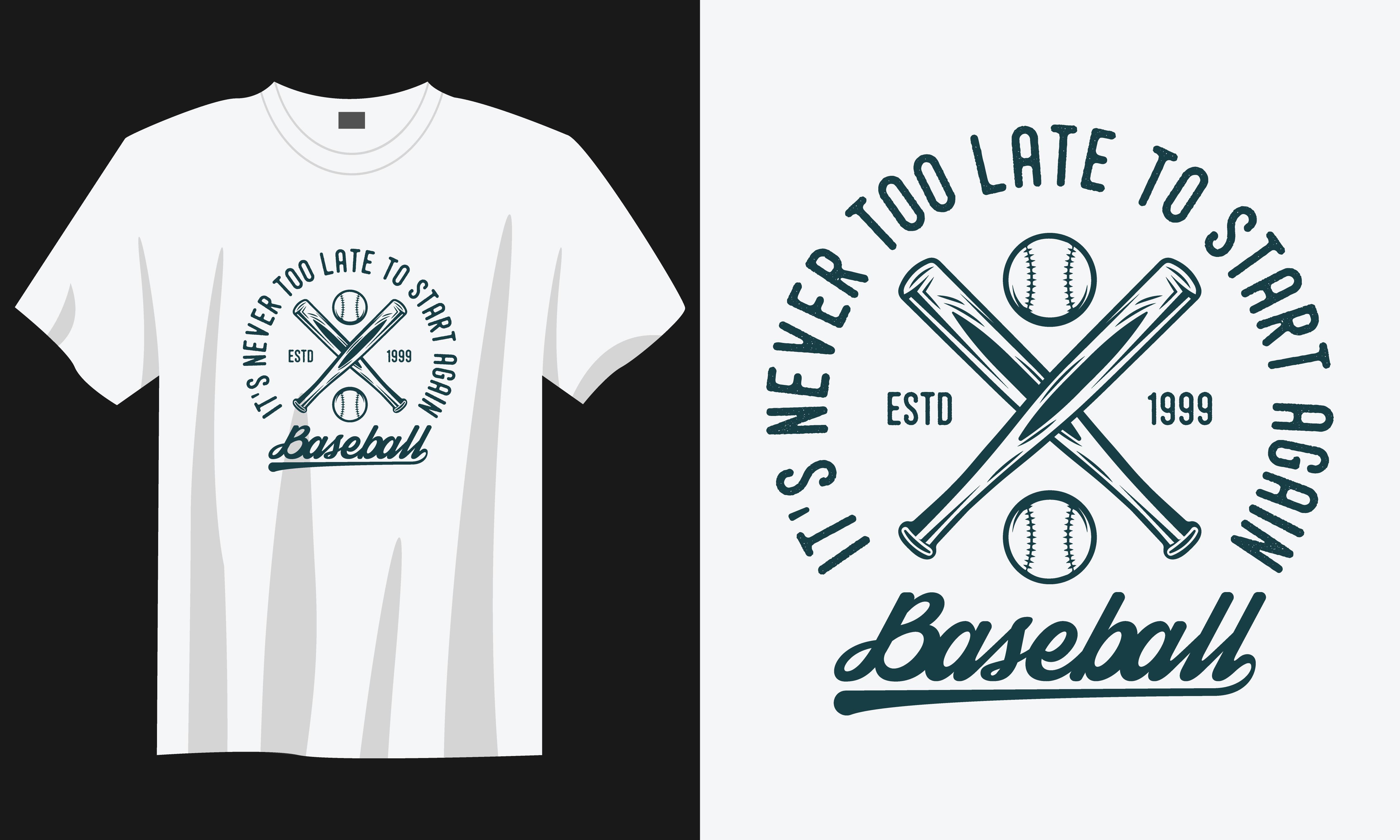 Baseball T-shirt Design, Baseball SVG